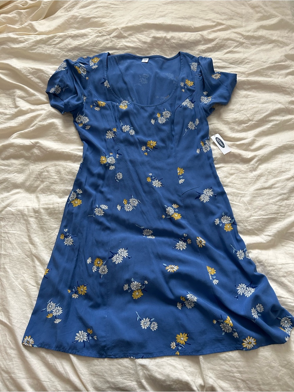 Old Navy Blue Floral Print dress